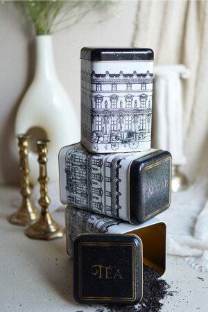 MNZ-Erb09t9 حاوية تخزين مربع 105x105x160 مجموعة من 3، مدينة ERB09T9 - Evle