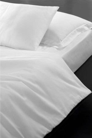 MNZ-Eris Series Cotton Satin Single Hotel غطاء غطاء غطاء ST00199 - Varol
