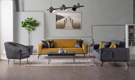 قماش معدني في غرفة المعيشة من MNZ-Esila - Cadde Yıldız