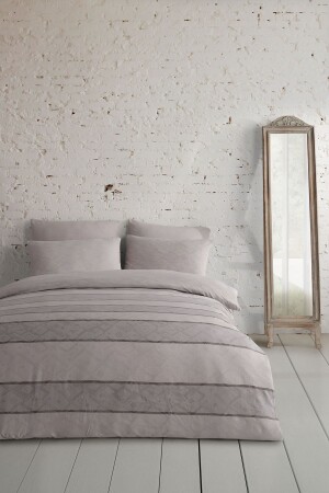 MNZ-Esmond 100% قطن الخيط مرقوم غسيل غطاء المزدوج غطاء الغطاء مجموعة 1481114971 - İrya