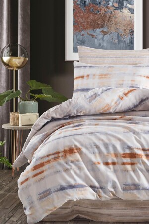 MNZ-Esprit Copper Double Cotton Duvet Cover Set OST92355 - İyi Geceler İstanbul