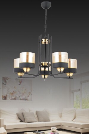 MNZ-Esra 5 Li مصباح معلق حديثة شمعة ESRA 5 Li - ESSLİGHT