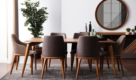 مجموعة طاولة الطعام MNZ-Esse - Cadde Yıldız