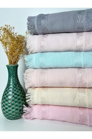 MNZ-Etamin Kanavice طواف 6 قطع منشفة مطبخ مختلفة 30x50 YHN3X5SCKLIA - AYHANHOME