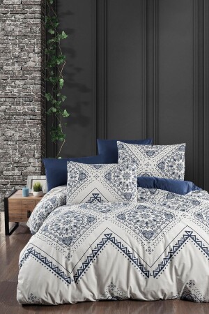 MNZ-Ethnic نمط مزدوج 100% القطن غطاء غطاء مجموعة 1070 - BONJARDİNHOME