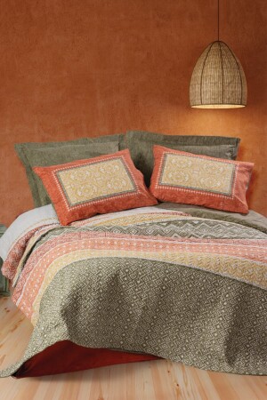 MNZ-Ethnic Double Complete Set طلاء تووا 2261p - Cotton Box