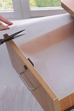 غطاء خزانة غير زلقية من MNZ-Eva غطاء خزانة غير زلقية من رف رف المطبخ متعدد الأغراض غطاء رف المطبخ 45 × 10 متر 10-00 - Depoevim Express