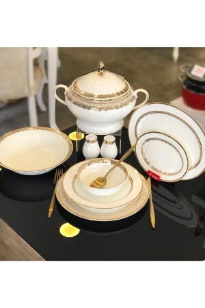 MNZ-Evelıza 60 PRÇ عشاء الجلالة مجموعة SEVGI20608 - Aryıldız