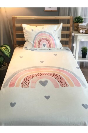 غطاء سرير الأطفال المزخرف المخطط MNZ-Evmila MBYG45707 - Lolla