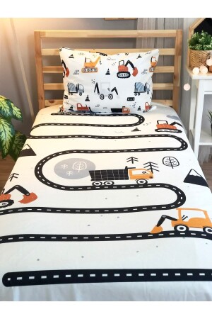 غطاء سرير الأطفال المزخرف المخطط MNZ-Evmila MBYG45716 - Lolla