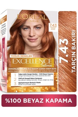 MNZ-Excellence لون شعر مكثف 7.43 نجمة السينامون 78338 - L'Oreal Paris