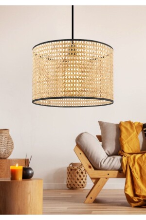 مصباح معلق من هزران راتنان أصلي من MNZ-Exclusive 28 سم TYC00825559512 - HOMİNG