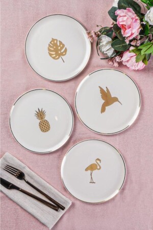 طقم كعك من نوع MNZ-Exotic 4 قطع 18 سم 341SET107 - Porland