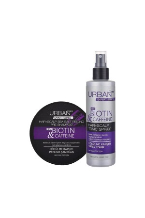 MNZ-Expert Biotin & Caffeine Peeling Shampoo and Spray Tonic - Urban Care