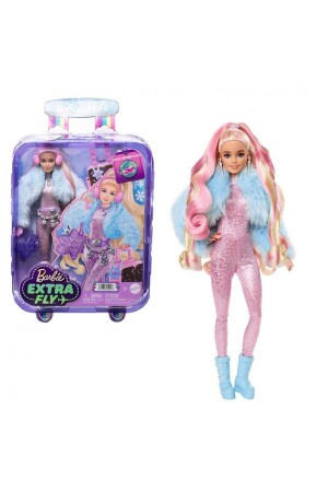 دمية سفر MNZ-Extra Snow Theme HPB16 - Barbie