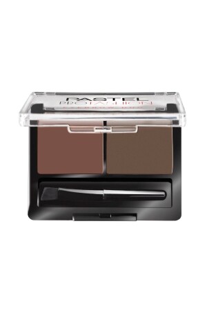 MNZ-Eyebrow Shadow Duo - فرقة الموضة الاحمراء رقم 02 - Pastel