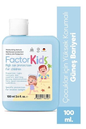 MNZ-Factor Kids Sun Cream Spf50+ 100 مل 8683808092037 - FACTOR100