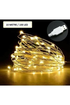 MNZ-Fairy Led Light 10 مترات USB مدفوعة بإضاءة ديكوراتية متعددة الأغراض - Byshome