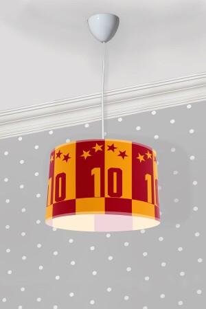 MNZ-Fan الصفراء الحمراء غرفة الأطفال مصباح معلق مصباح BİA221 - Bebişim Halı