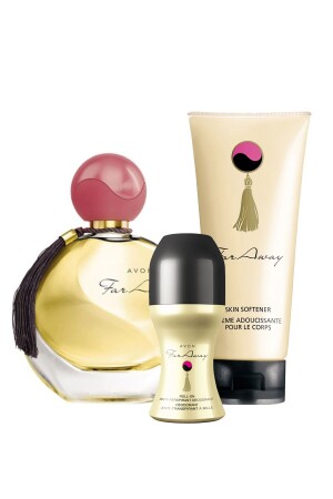 MNZ-Far Away علبة عطر المرأة وملعقة الجسم - Avon