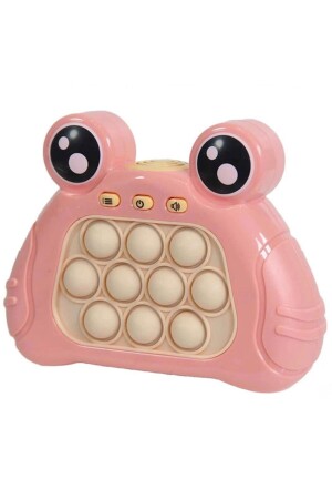 MNZ-Fast Push صوت و ضوء البوب دفع الوردي W010101CNO40301P - can oyuncak