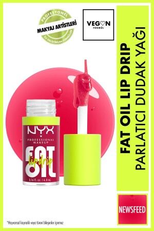 زيت MNZ-Fat Oil Drip شفتي زيت شفتي مشرق - Newsfeed - Nyx Professional Makeup