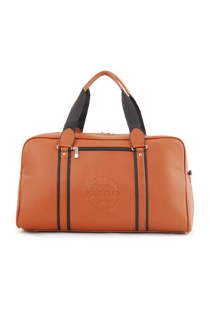 كيس رياضي ومتجر من الجلد من نوع MNZ-Fax 9732 Tan 9732-3 - LOS ANGELES POLO CLUB