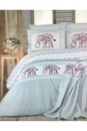 (MNZ-Felicia) قطن مزدوج (Pike Gift Duvet Cover Set 160. 01. 02. 0018 - Sarah Anderson