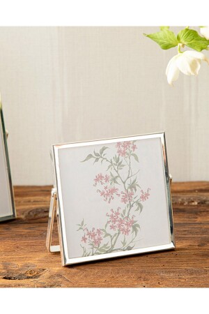 إطار MNZ-Felicita 10x10 سم فضي - English Home