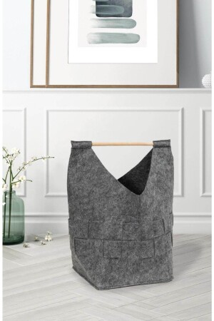 MNZ-Felt منظم السلة المنسوجة FeltKnitedBasket - CimriKese