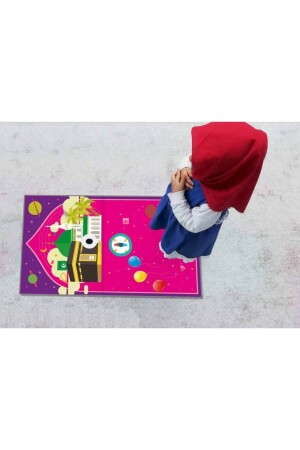 مقعدا للصلاة للأطفال MNZ-Felt Prayer Mat مقعدا للصلاة للأطفال غسيل 40 × 80 - Estela