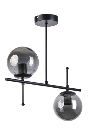 MNZ-Feris تصميم عصري غرفة المعيشة المطبخ غرفة النوم اللون الأسود شاشة مدخنة من 2 - Modavize