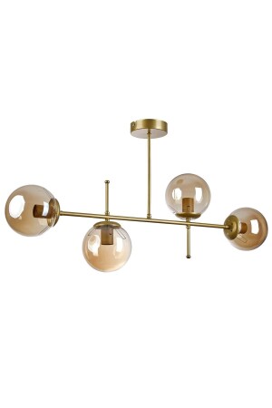 MNZ-Feris تصميم حديث غرفة المعيشة المطبخ غرفة النوم الألوان القديمة زجاج العسل 4 قطع الشنارة - Modavize