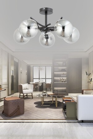 MNZ-FERMA 5-piece مدخن زجاج الكاميرا عصرية الشنادل AV-AVZ0069 - avimonaydınlatma