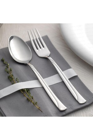 MNZ-Fiesta 30 قطعة ملعقة شوكة مجموعة 2016ST021100 - Nehir