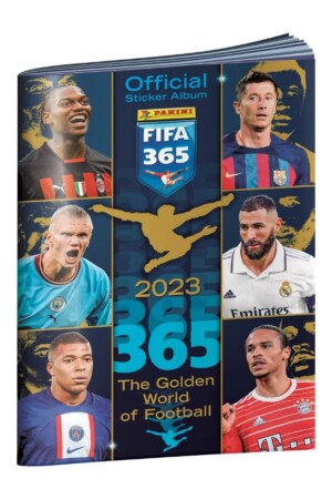 MNZ-Fifa 365 2023 لاعب كرة القدم ملصقات بطاقات الألبوم 2 حزمة ملصقات TF5280 - Panini