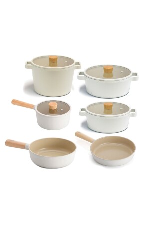 MNZ-Fika الألومنيوم الغطاء الزجاجي 10 قطعة وعلبة وعلبة مجموعة 18s22k22d24k24t26w FIKABEJSERI - NEOFLAM