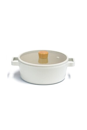 MNZ-Fika أوعية الألومنيوم مع غطاء الزجاج 22 سم X 9 سم NFL_13 - NEOFLAM