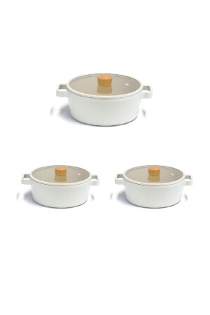 MNZ-Fika الألومنيوم الملق 6 قطع وعلبة مع غطاء الزجاج 41120226 - NEOFLAM