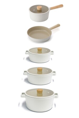 طائرات من الألومنيوم من طراز MNZ-Fika 9 قطع من زجاج بيج غطاء وعلبة فيكابيز9pcs - NEOFLAM