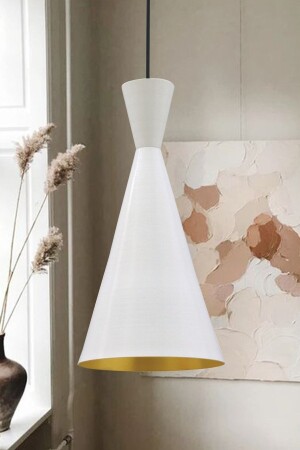 MNZ-Fine White Metal Chandelier مطبخ غرفة المعيشة مقهى مكتب مكتب الهدية لمصباح اللومب الموحد BMM2027XXXX02 - Bamyum