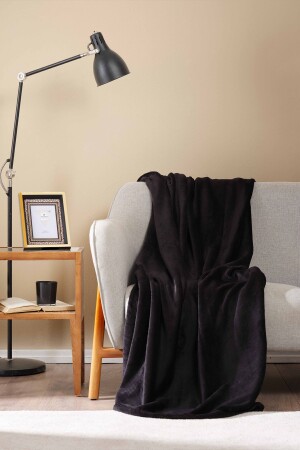 MNZ-Fiona سوداء Welsoft تلفزيونية غطاء - Karaca Home