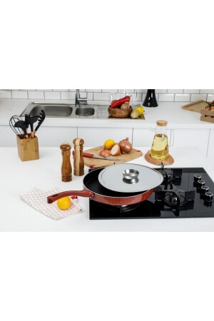 MNZ-Fish Pan Titan Granite 32 سم GR-BT32 - Taç