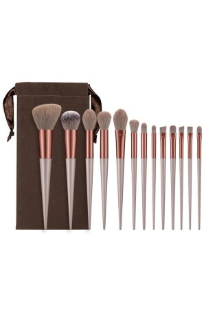 MNZ-Fix 13 Piece Brush Set الوردي - Avemor