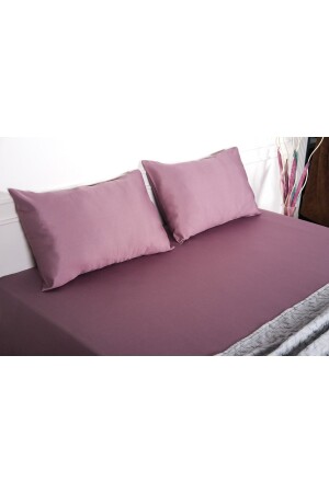 MNZ-Flora القطن الساتين غبار الورود ورقة وسادة مجموعة 3 قطع - 1478 FNNZ1478 - Finezza