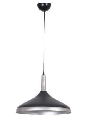 التصميم الحديث من MNZ-Flora - مقهى - مطبخ - غرفة المعيشة - القاعة - غرفة الأطفال الأسود - الرمادي لون واحد مصباح معدني FLOO237 - Fer Avize