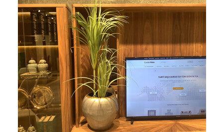 MNZ-Floral Gray - الذهب - 20299 - Cadde Yıldız