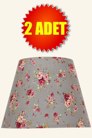 MNZ-Floral عصرية مضاعفة لامپات ظلال luksev-8001 - Vivido Abajur