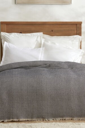 (MNZ-Flow) (موجة الموجة المزدوجة 200 × 230 سم (Indigo 200) - Karaca Home