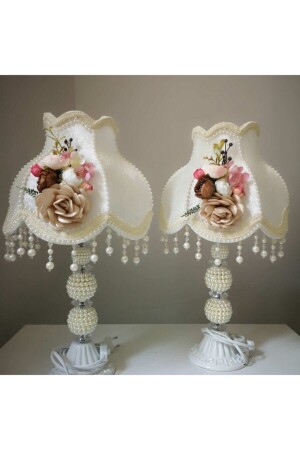 MNZ-Flower المزينة المصابيح 2 قطع المصابيح المزينة المزينة المزينة المخصصة المكونات المزينة A555 - Dekovien